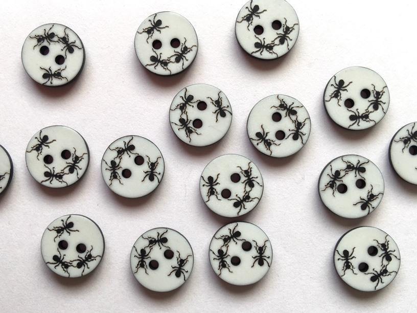 12mm - Black Ants