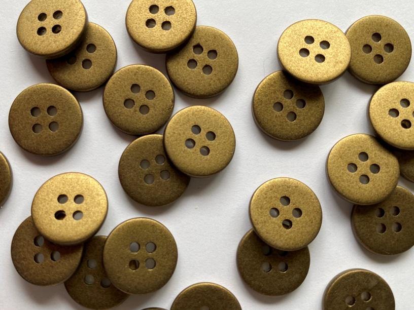 12mm - Matt Metallic Bronze Shell