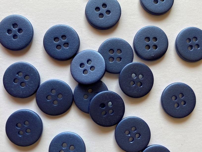 12mm - Matt Metallic Navy Shell