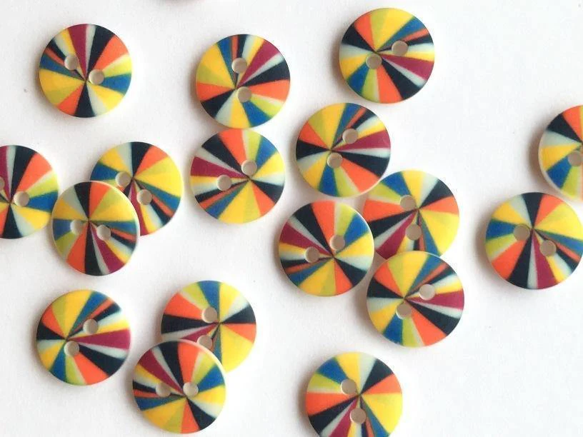 12mm - Matt Multi Colour