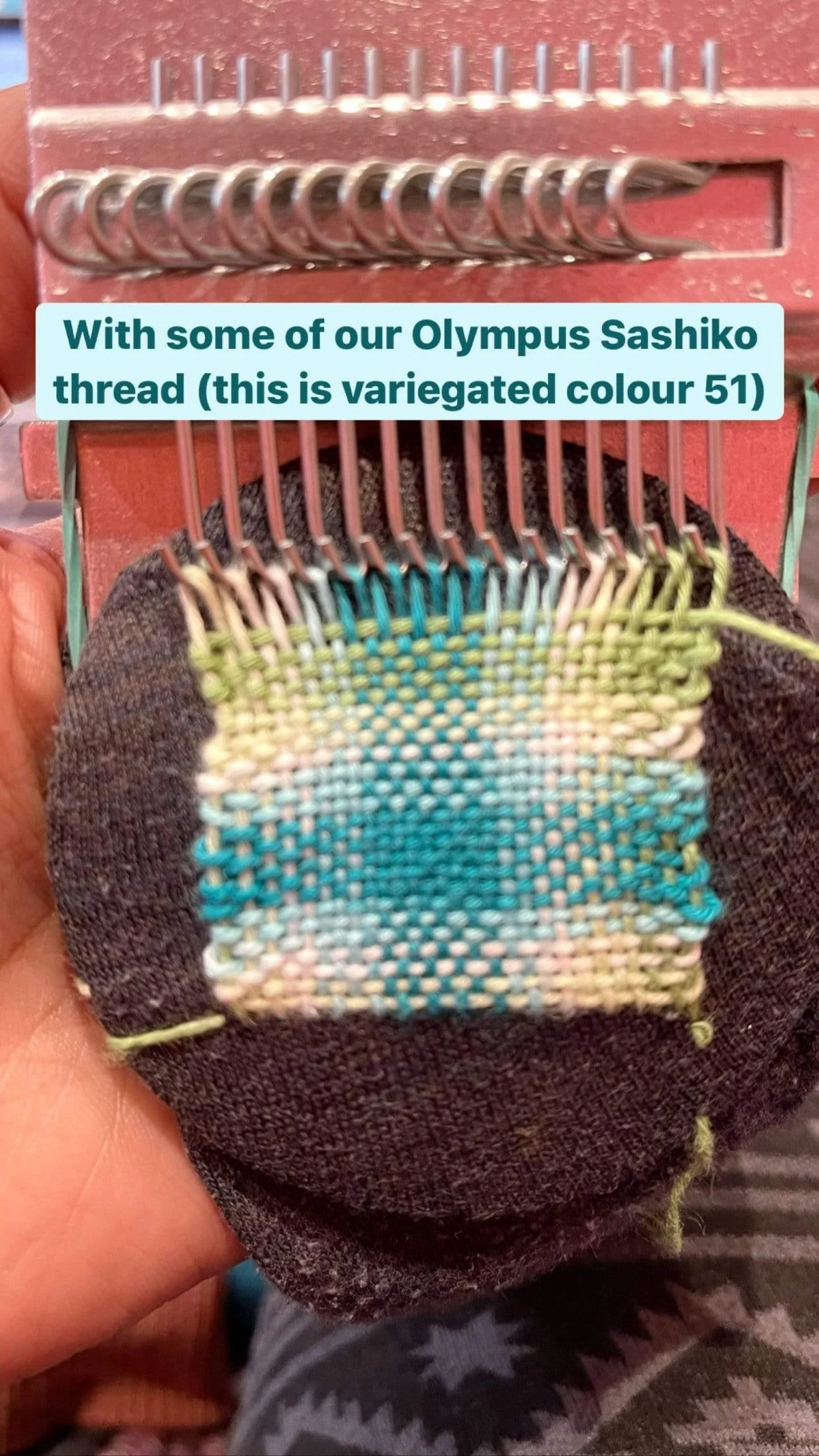 Small Loom (Speedweve Replica) Darning tool - Image 11