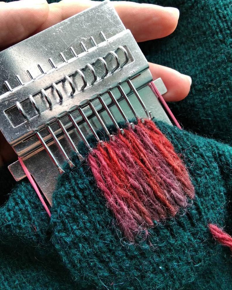 Small Loom (Speedweve Replica) Darning tool - Image 14