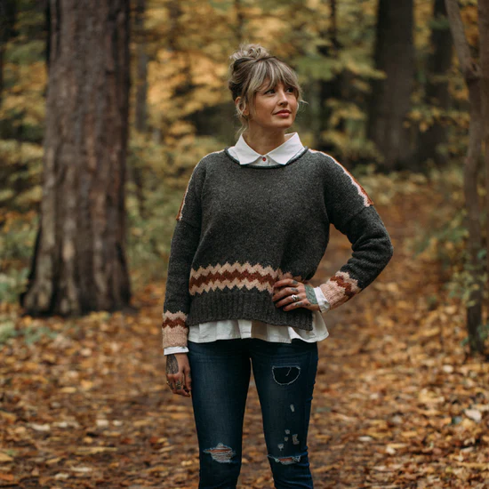 Andrea Mowry Zig Sweater Kit - Image 3