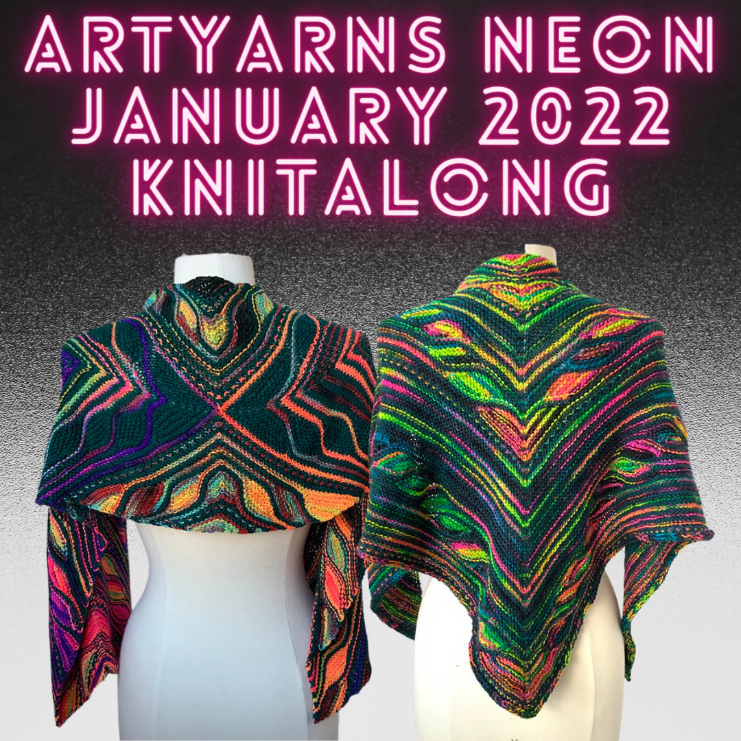 Artyarns Neon January 2022 Knitalong Kits
