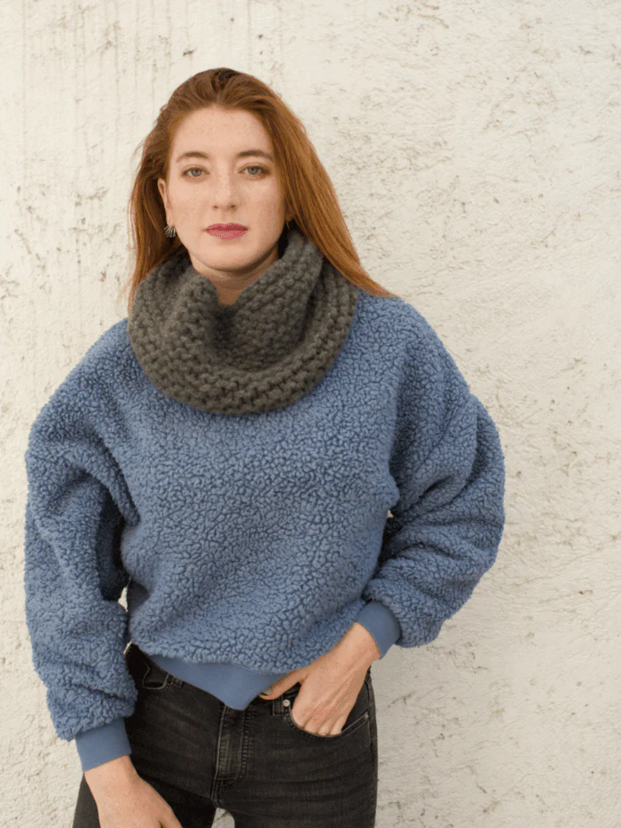 Ashland Warmer Cowl Pattern by Clinton Hill Cashmere - Image 2