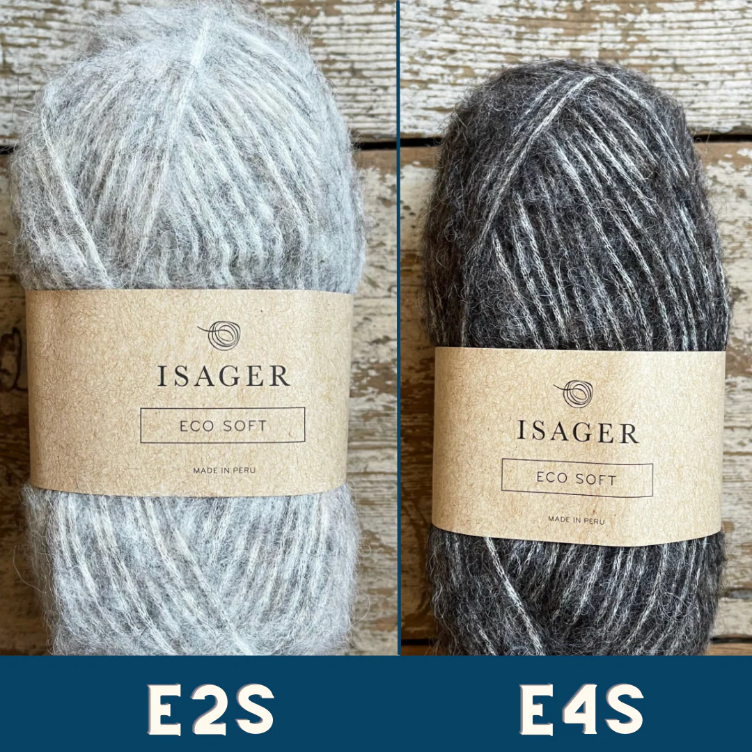 Badger Sweater Kit by Anne Ventzel - Isager Soft (Eco Soft) - Image 4