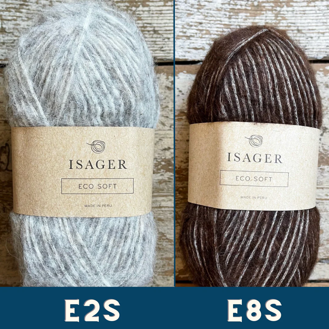 Badger Sweater Kit by Anne Ventzel - Isager Soft (Eco Soft) - Image 5