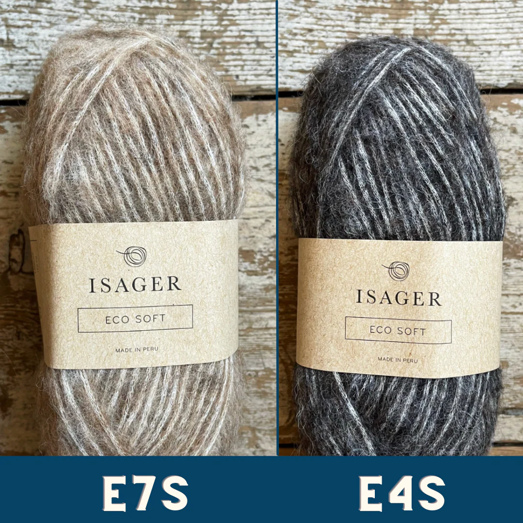 Badger Sweater Kit by Anne Ventzel - Isager Soft (Eco Soft) - Image 6