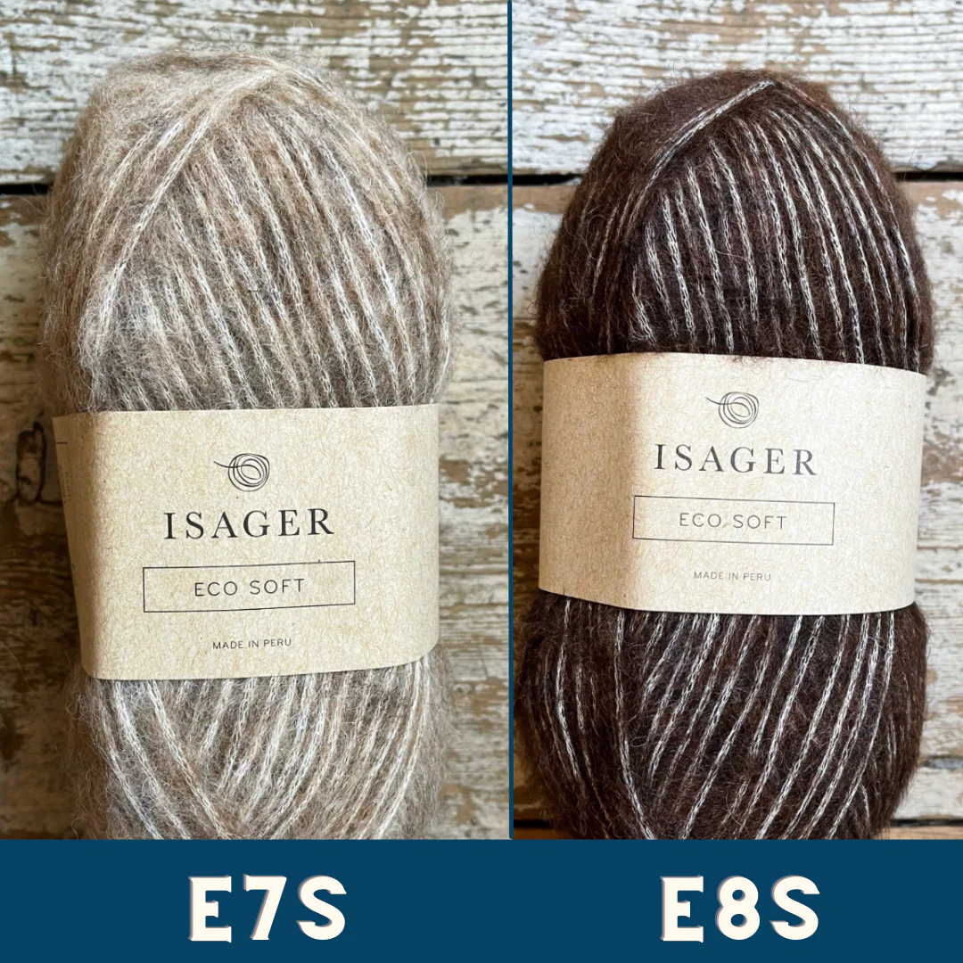 Badger Sweater Kit by Anne Ventzel - Isager Soft (Eco Soft) - Image 7
