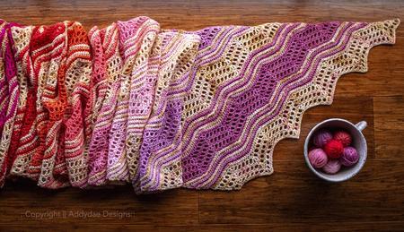 Bantam Shawl Crochet Pattern