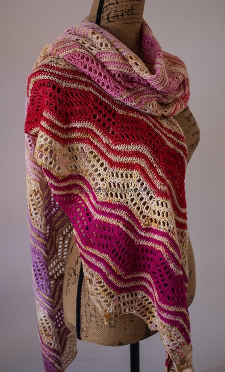 Bantam Shawl Crochet Pattern - Image 2