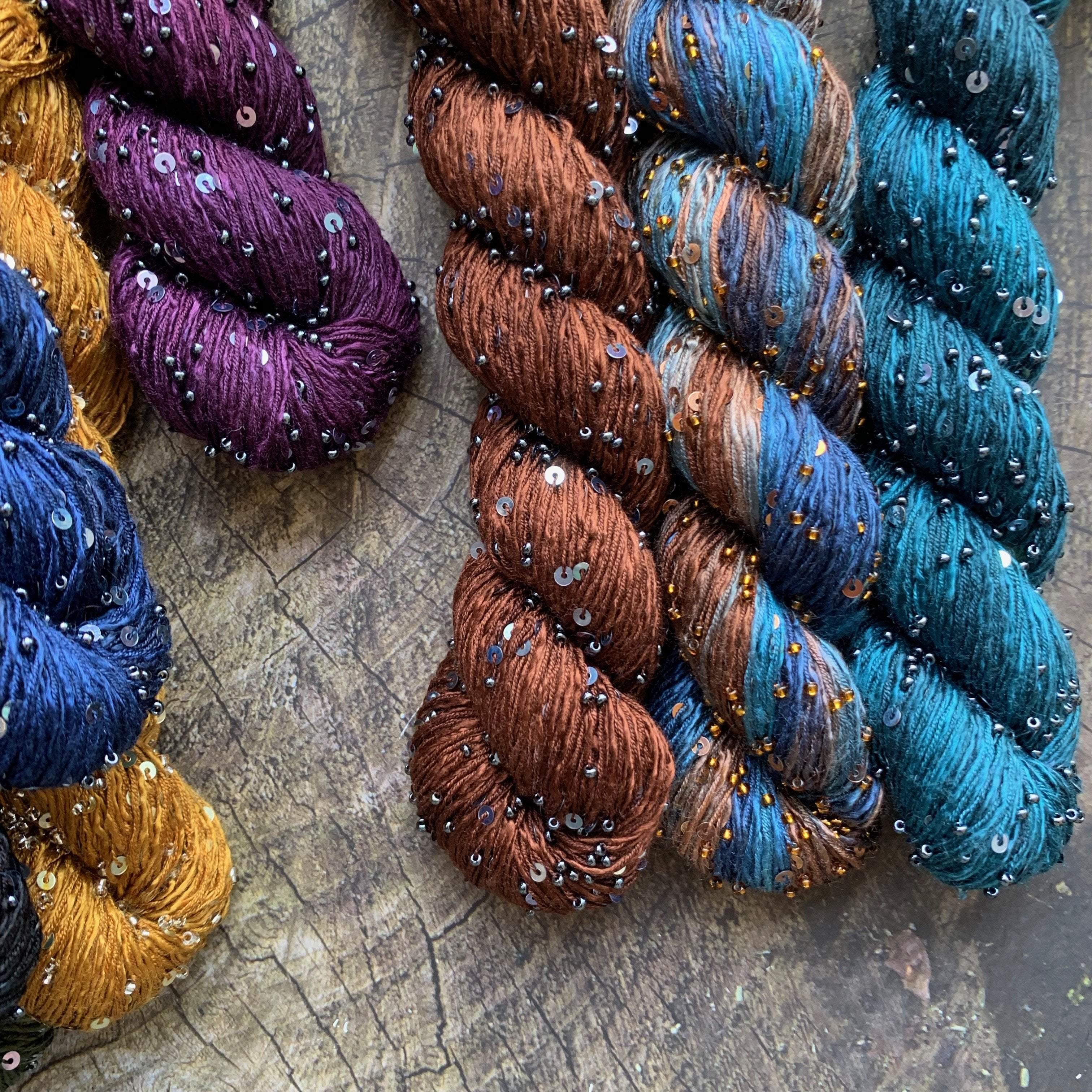 Beaded Silk and Sequins Light - Image 21