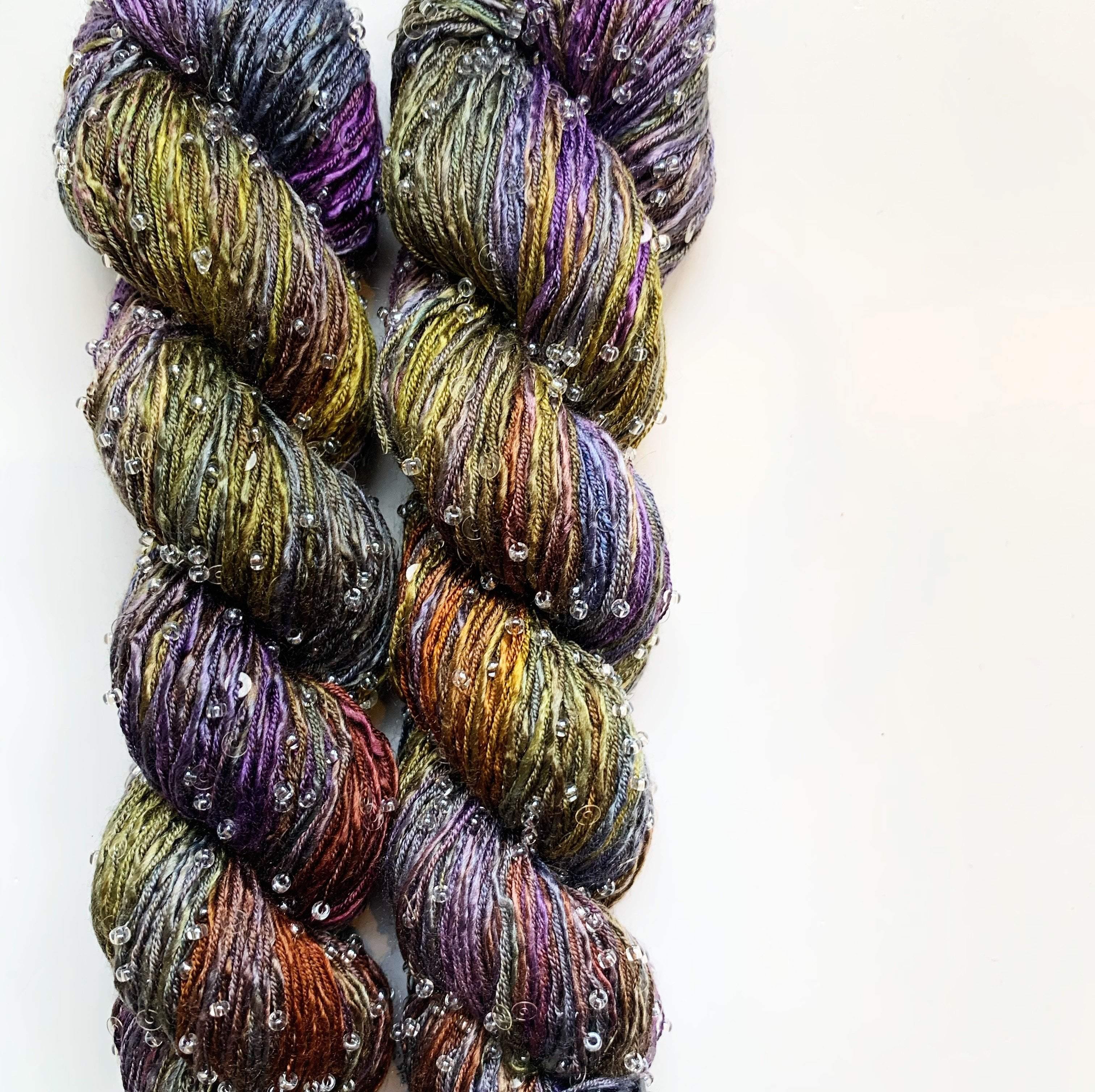 Beaded Silk and Sequins Light - Image 25