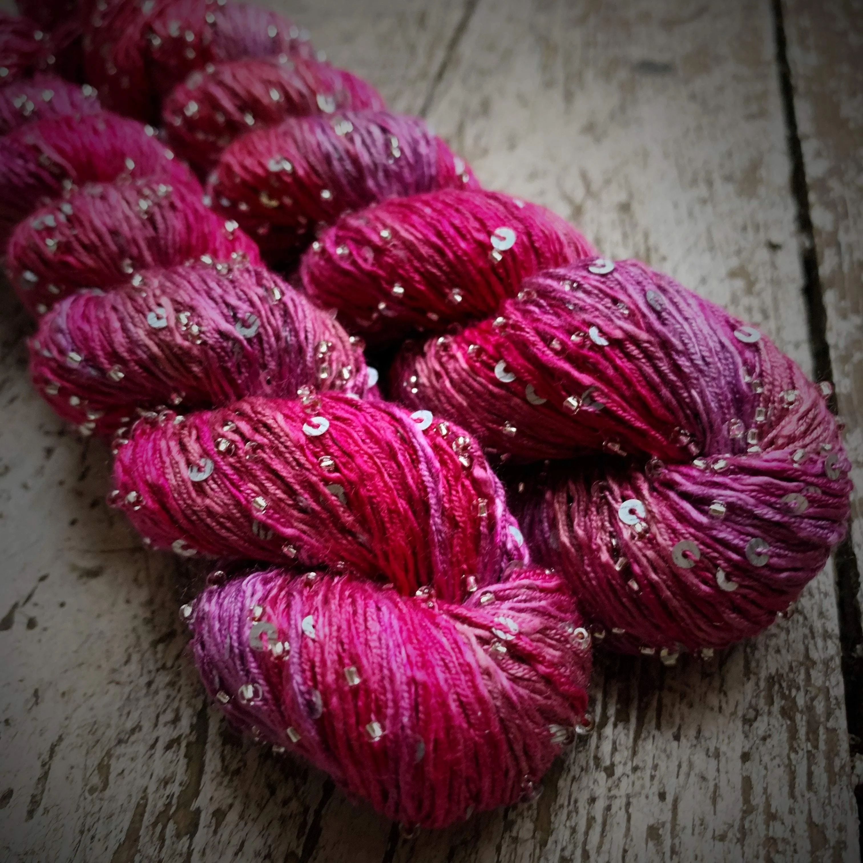 Beaded Silk and Sequins Light - Image 28