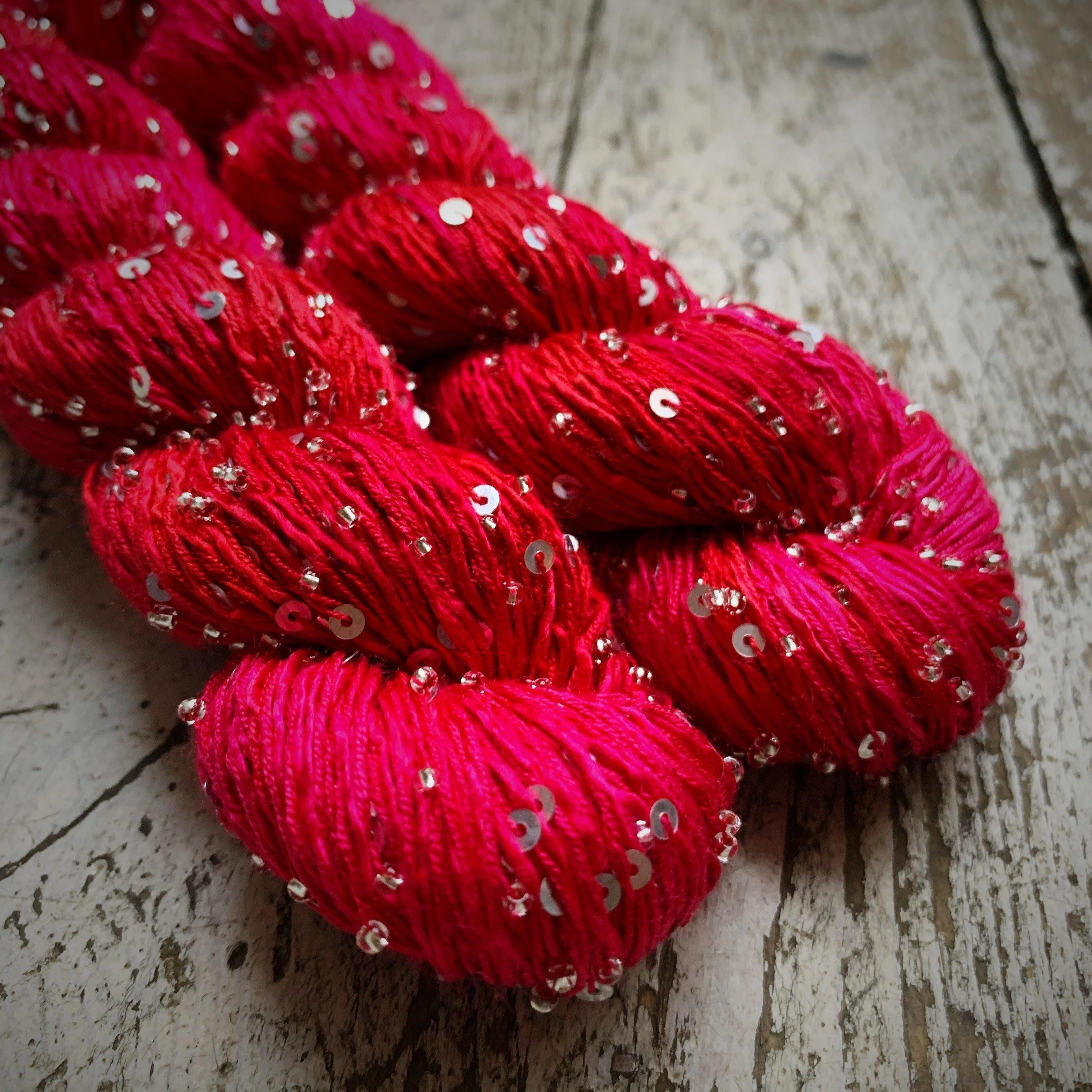 Beaded Silk and Sequins Light - Image 29