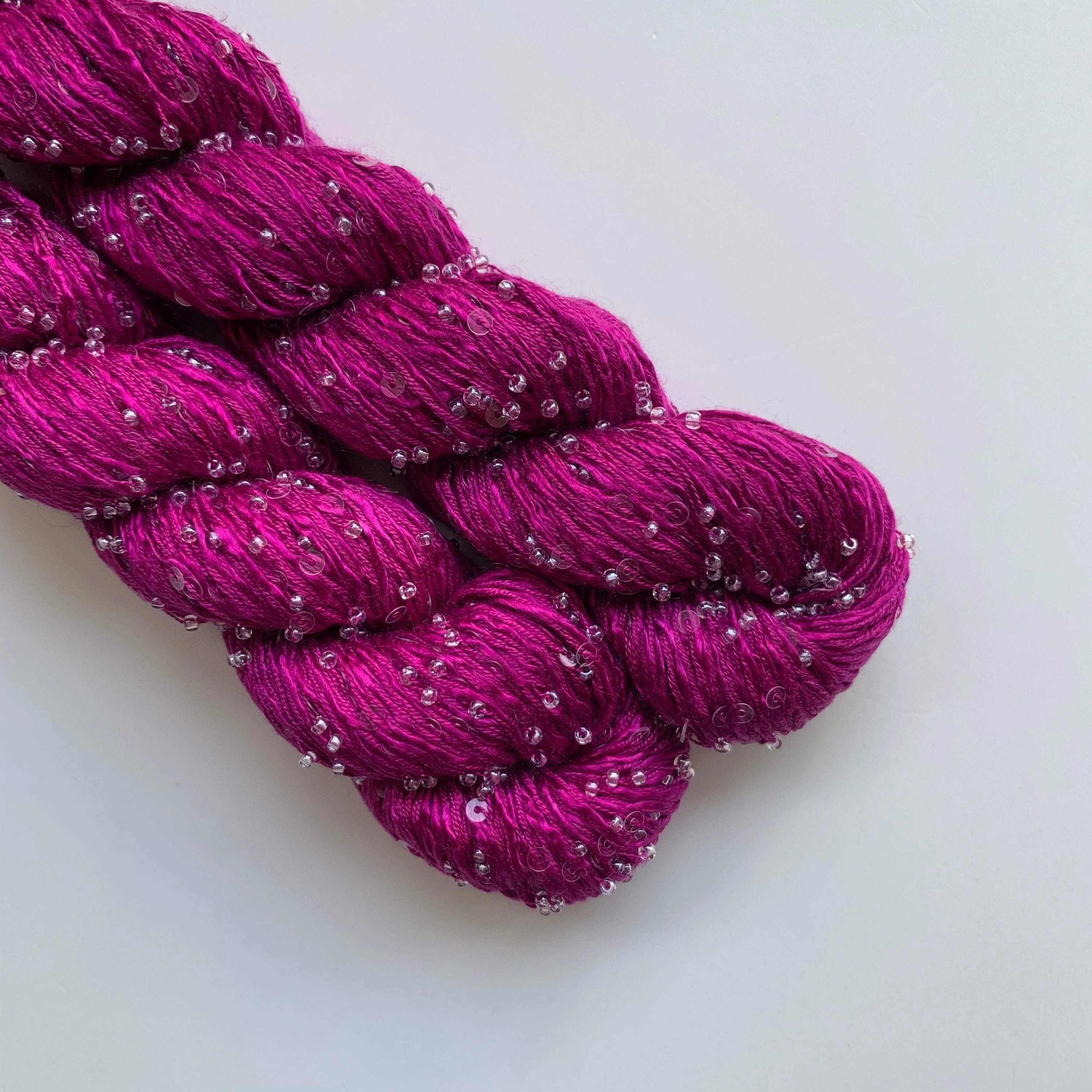 Beaded Silk and Sequins Light - Image 3