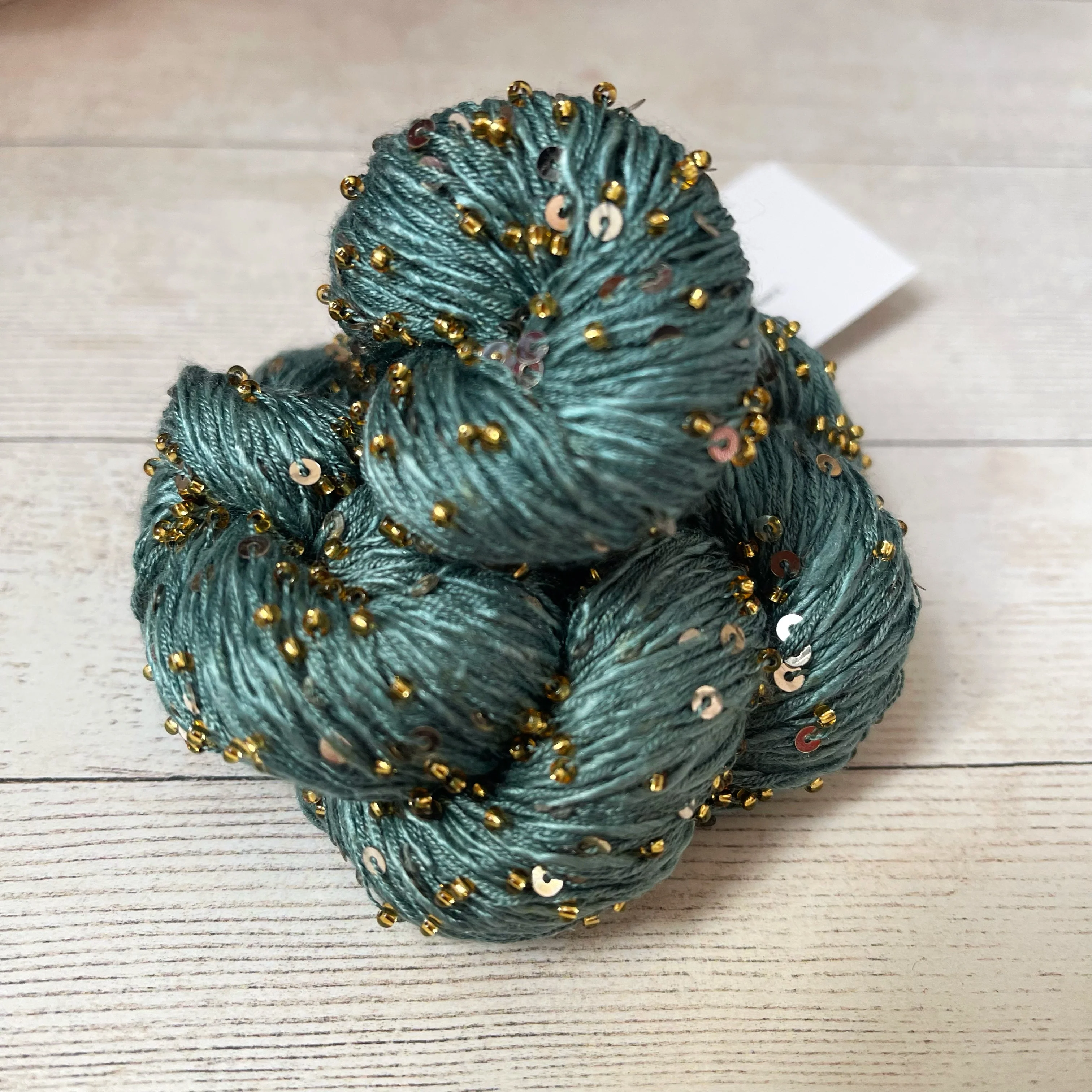 Beaded Silk and Sequins Light - Image 33