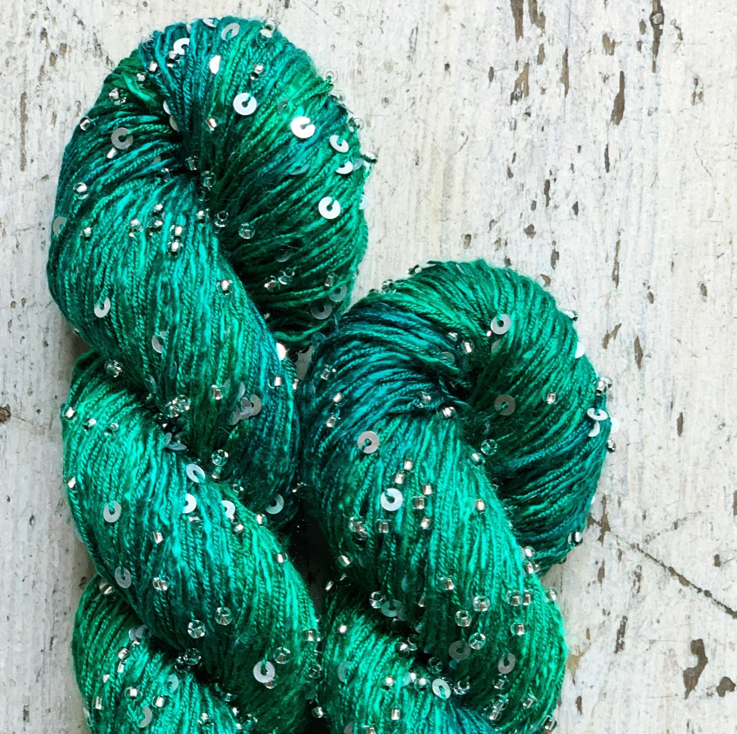 Beaded Silk and Sequins Light - Image 38