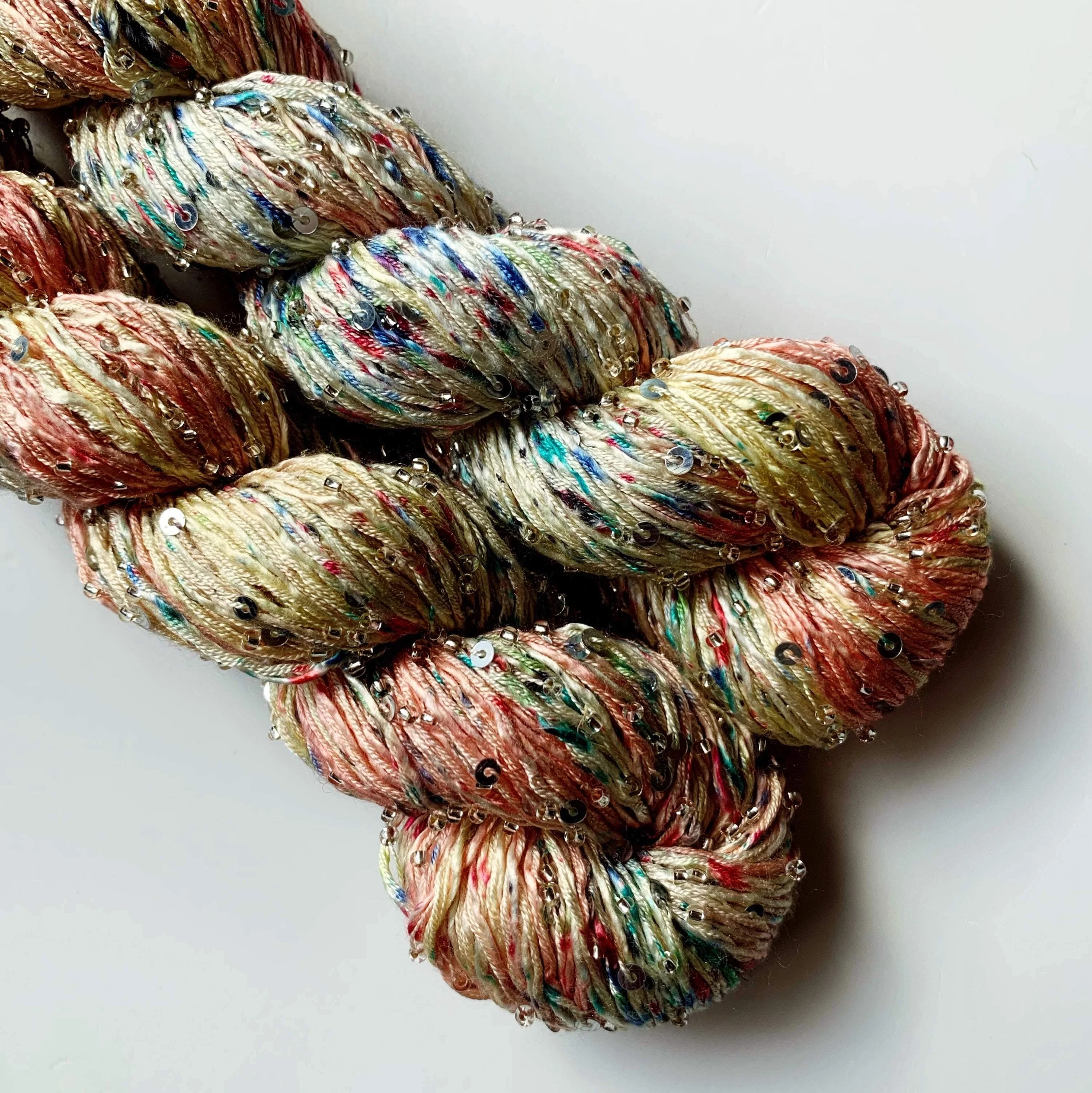 Beaded Silk and Sequins Light - Image 44