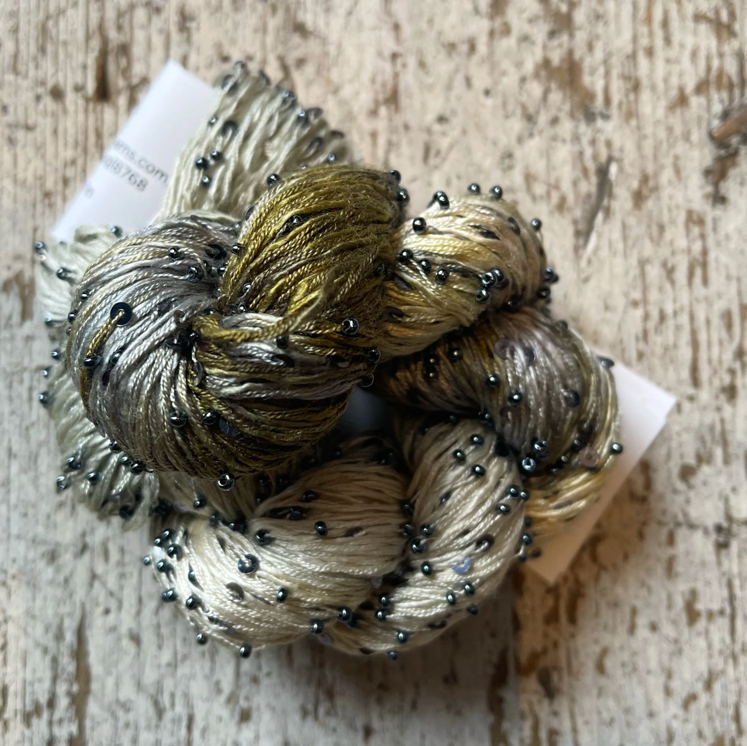 Beaded Silk and Sequins Light - Image 57