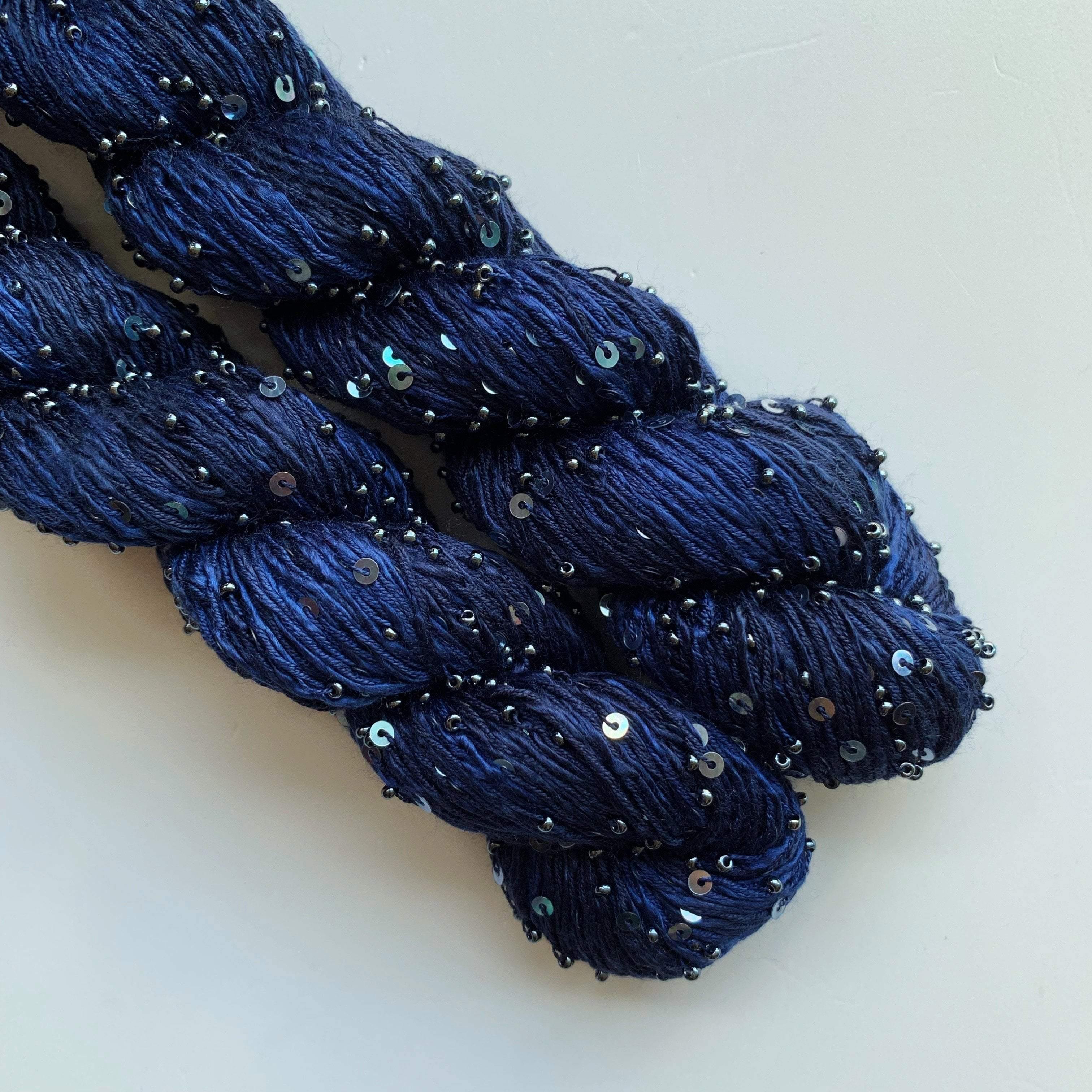 Beaded Silk and Sequins Light - Image 6