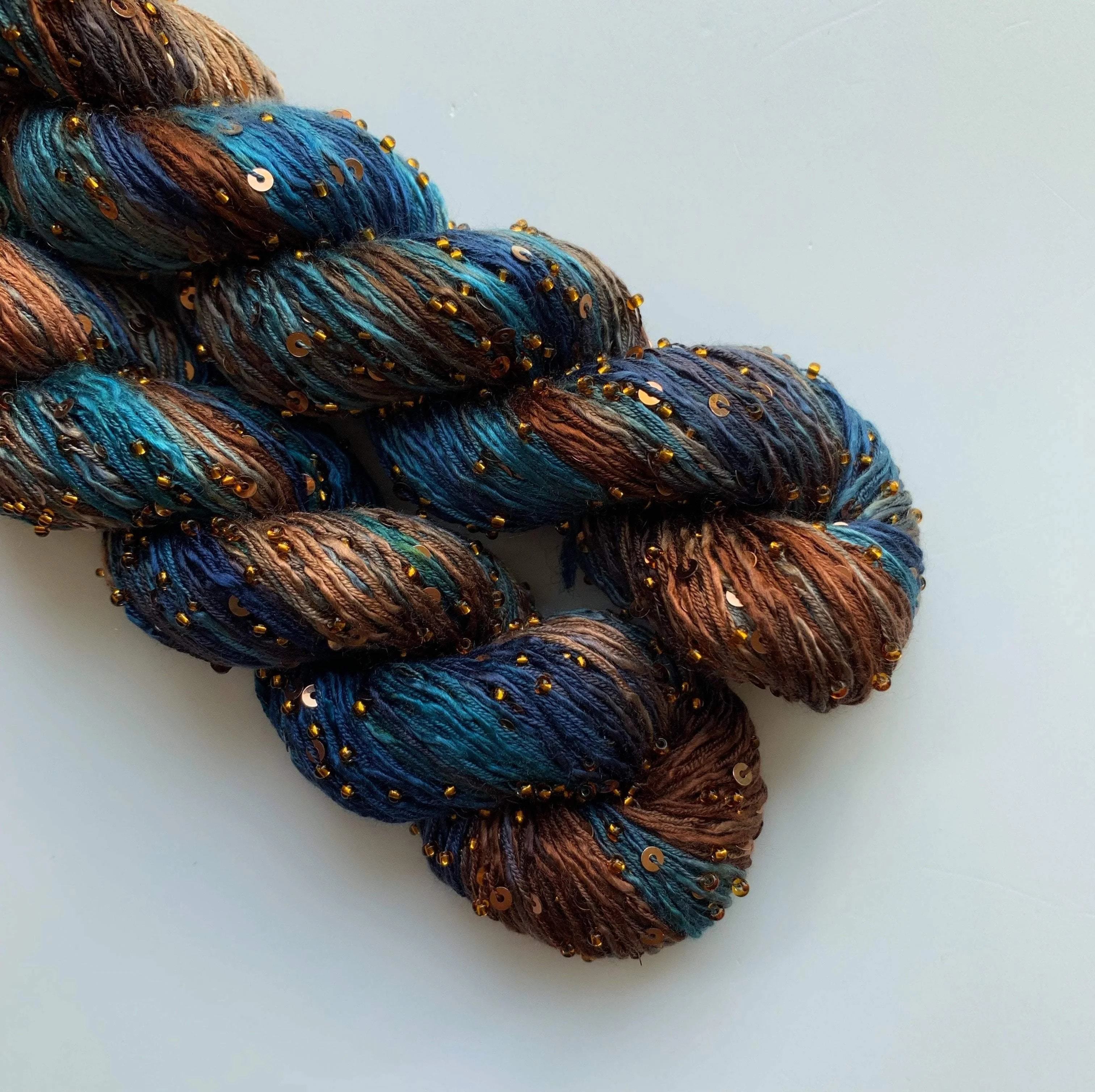 Beaded Silk and Sequins Light - Image 8