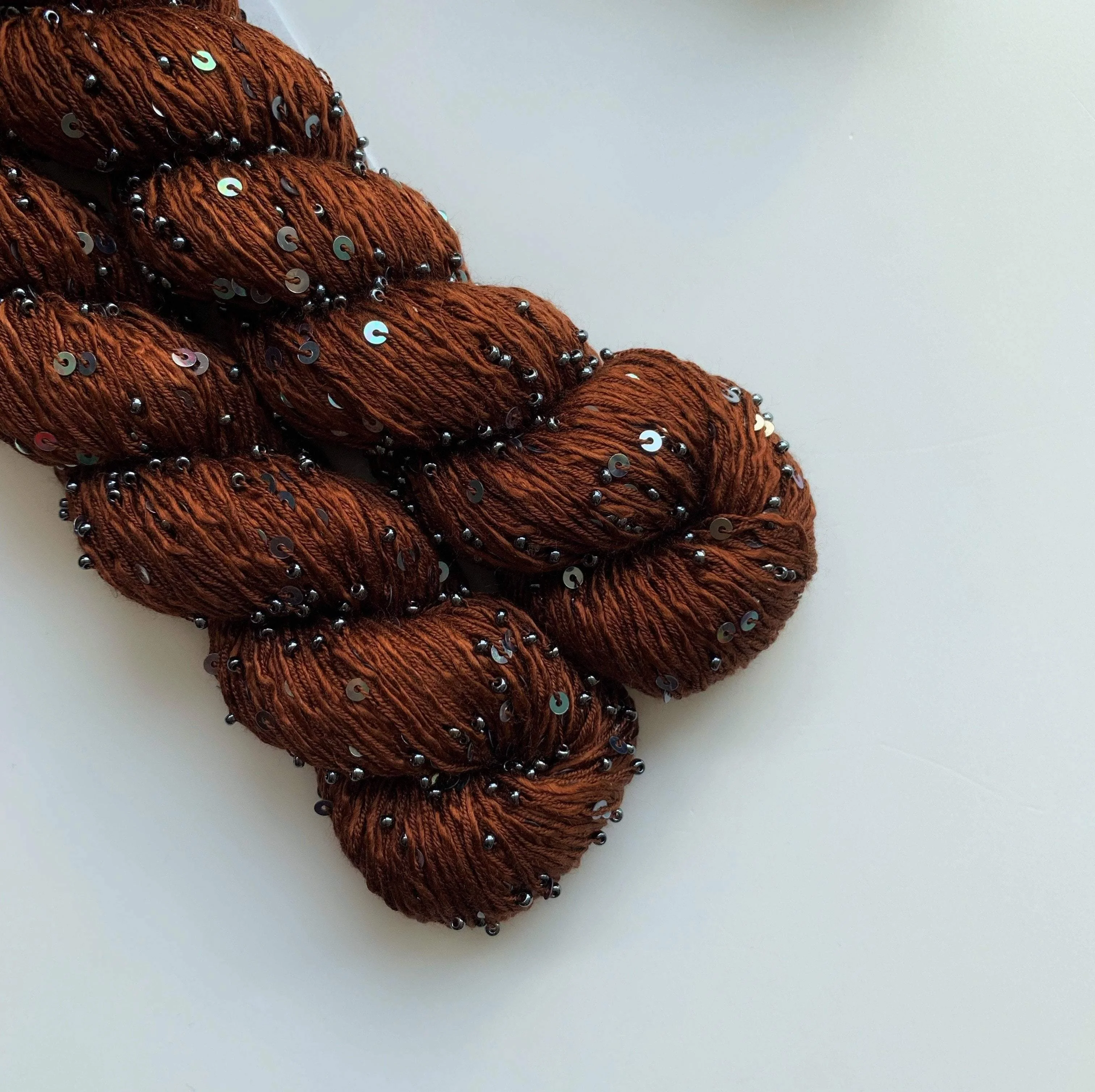 Beaded Silk and Sequins Light - Image 9