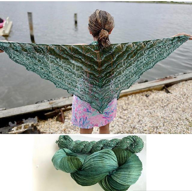Beautiful Triangle Shawl Pattern - Image 4