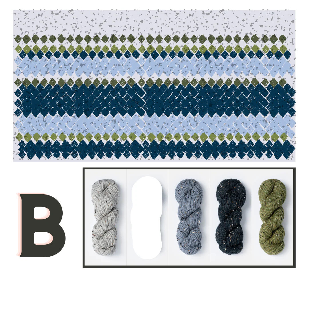 Brentwood Pillow Kits with Woolstok Tweed - Image 3