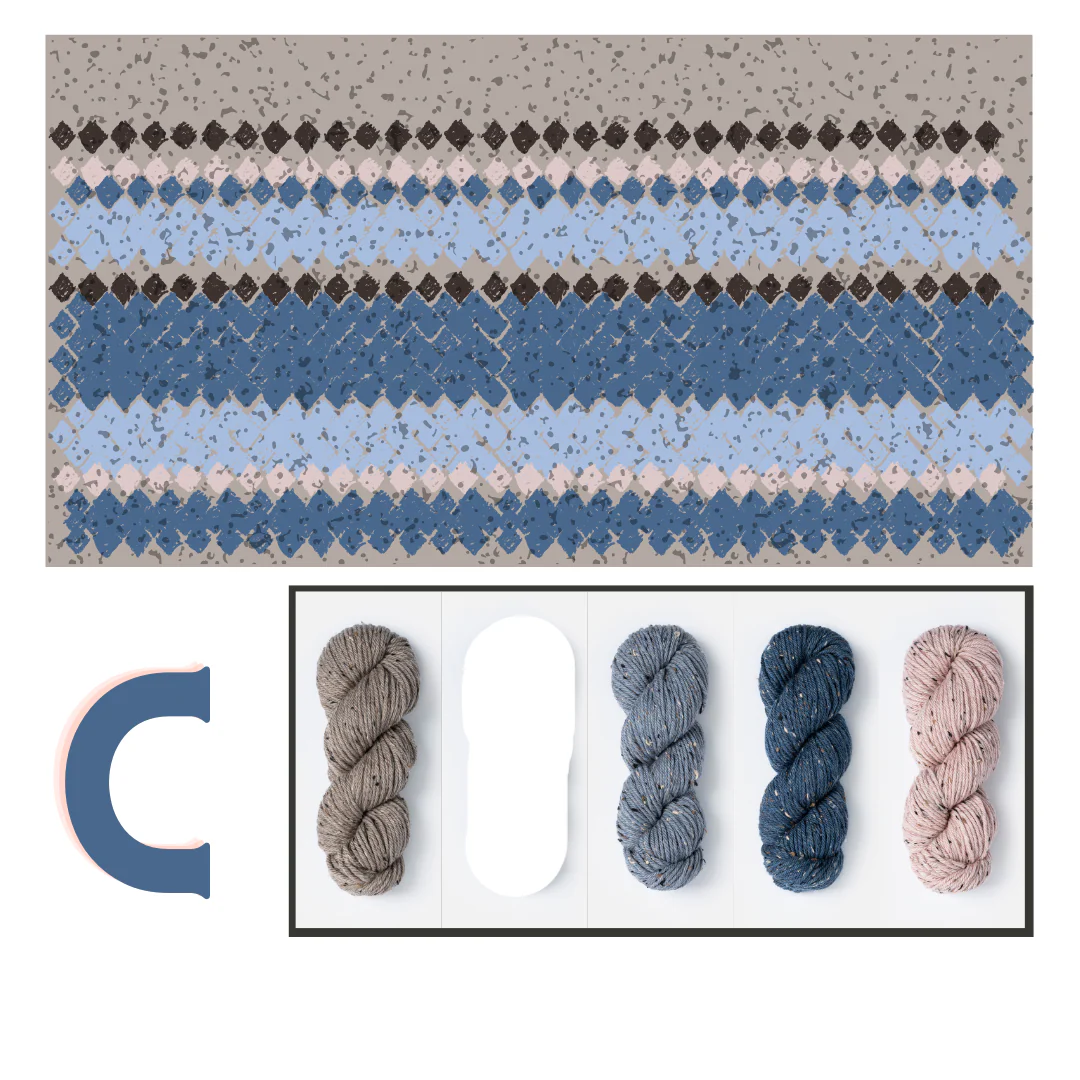 Brentwood Pillow Kits with Woolstok Tweed - Image 4