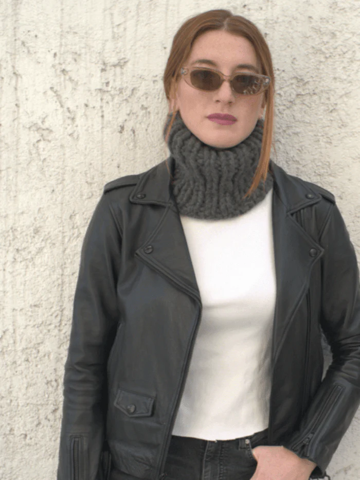 Bulky Sophia Cowl Pattern by Clinton Hill Cashmere - Image 3