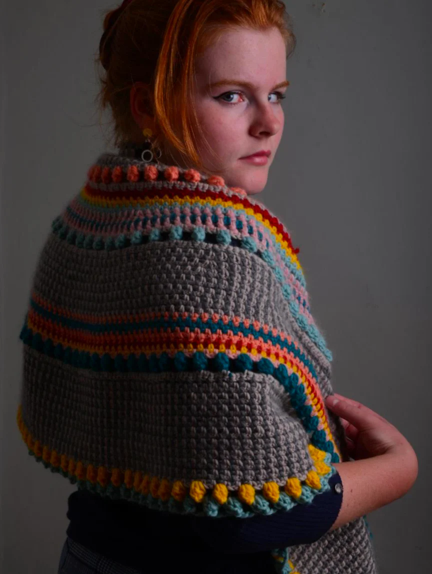Carnival Shawl Crochet Kit by Mrs Moon - Image 3