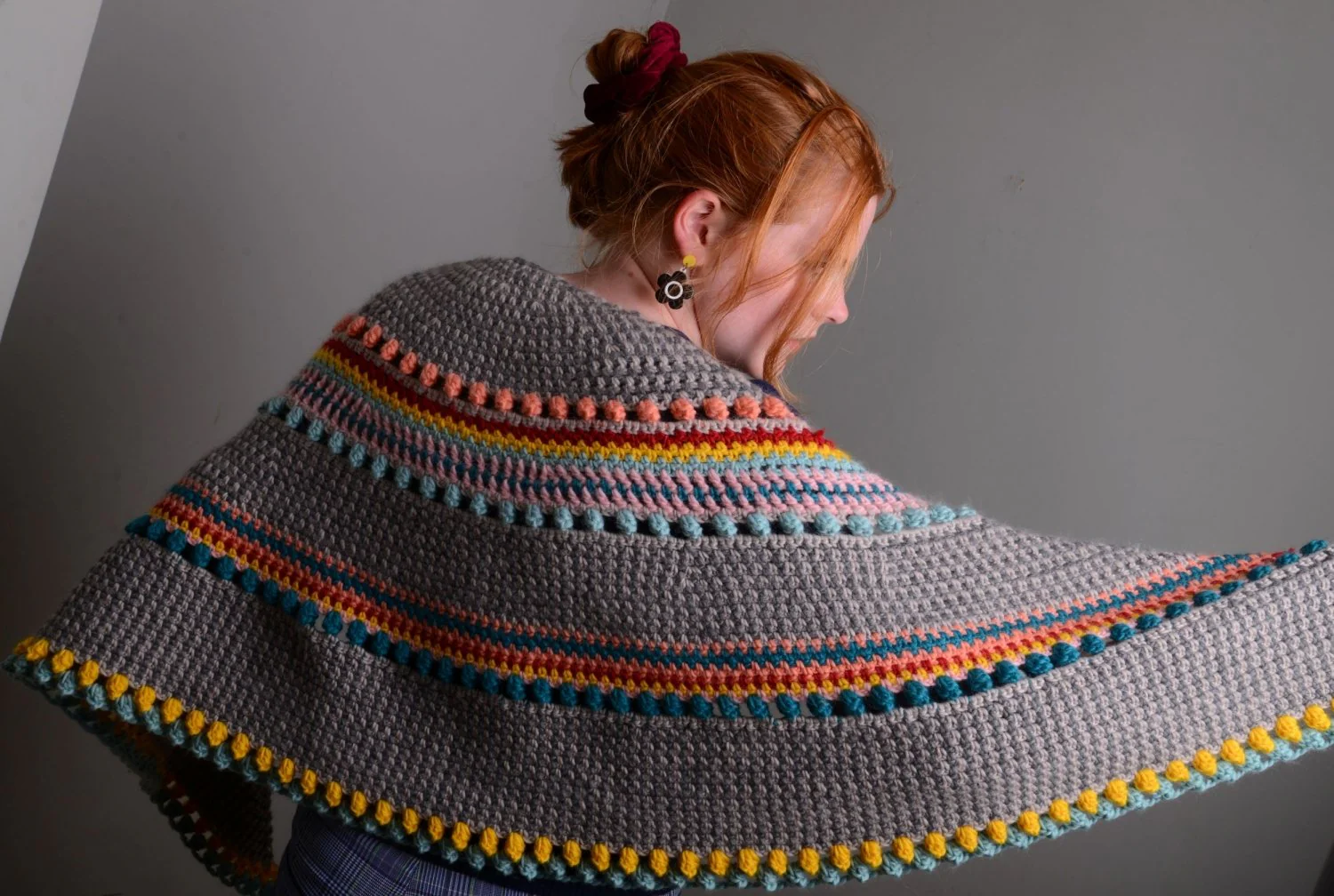 Carnival Shawl Crochet Kit by Mrs Moon - Image 7