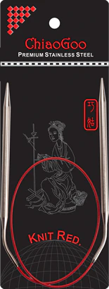 60cm (24") Chiaogoo Fixed Circular Knitting Needles - Image 3