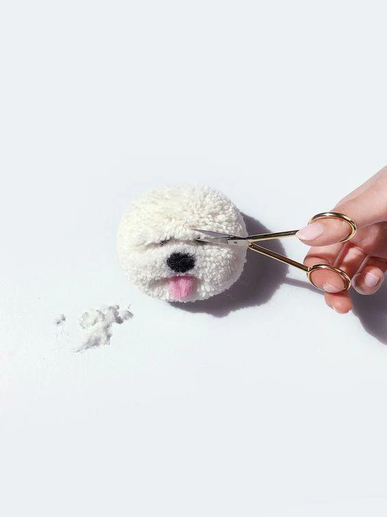 Donut Pom Maker 2.5 - 3.5" Pompoms - Strawberry (doughnut!) - Image 6