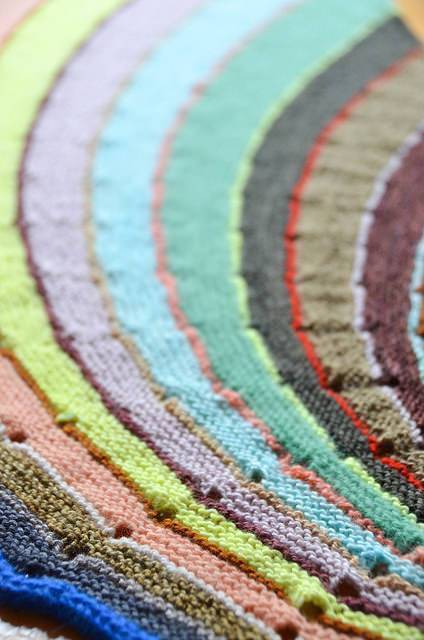 Dotted Rays Shawl Pattern - Image 5