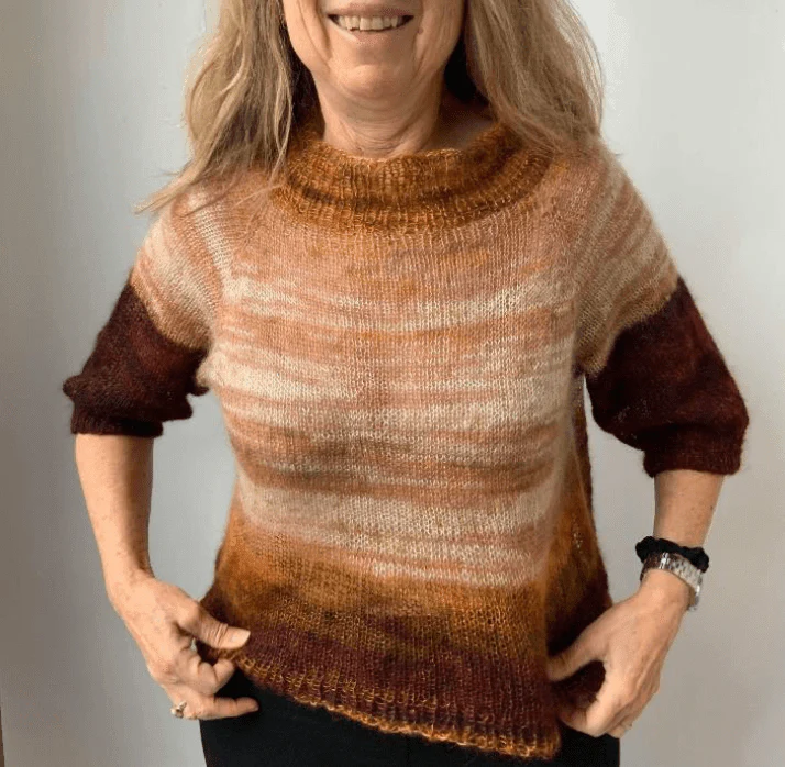 Double Mohair Ombré yarn - Image 41