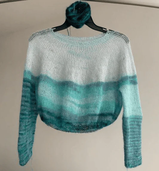 Double Mohair Ombré yarn - Image 43