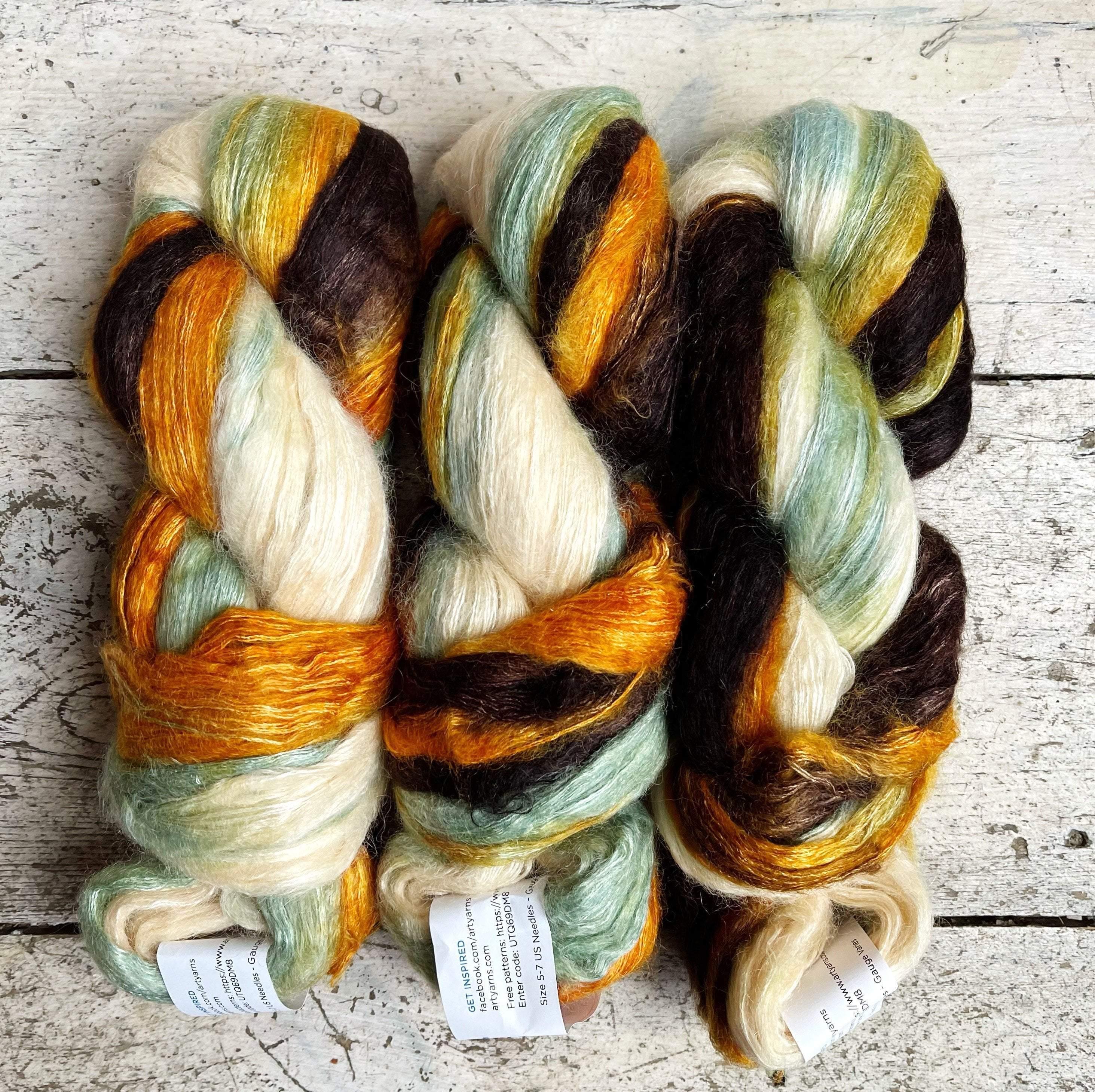 Double Mohair Ombré yarn - Image 8