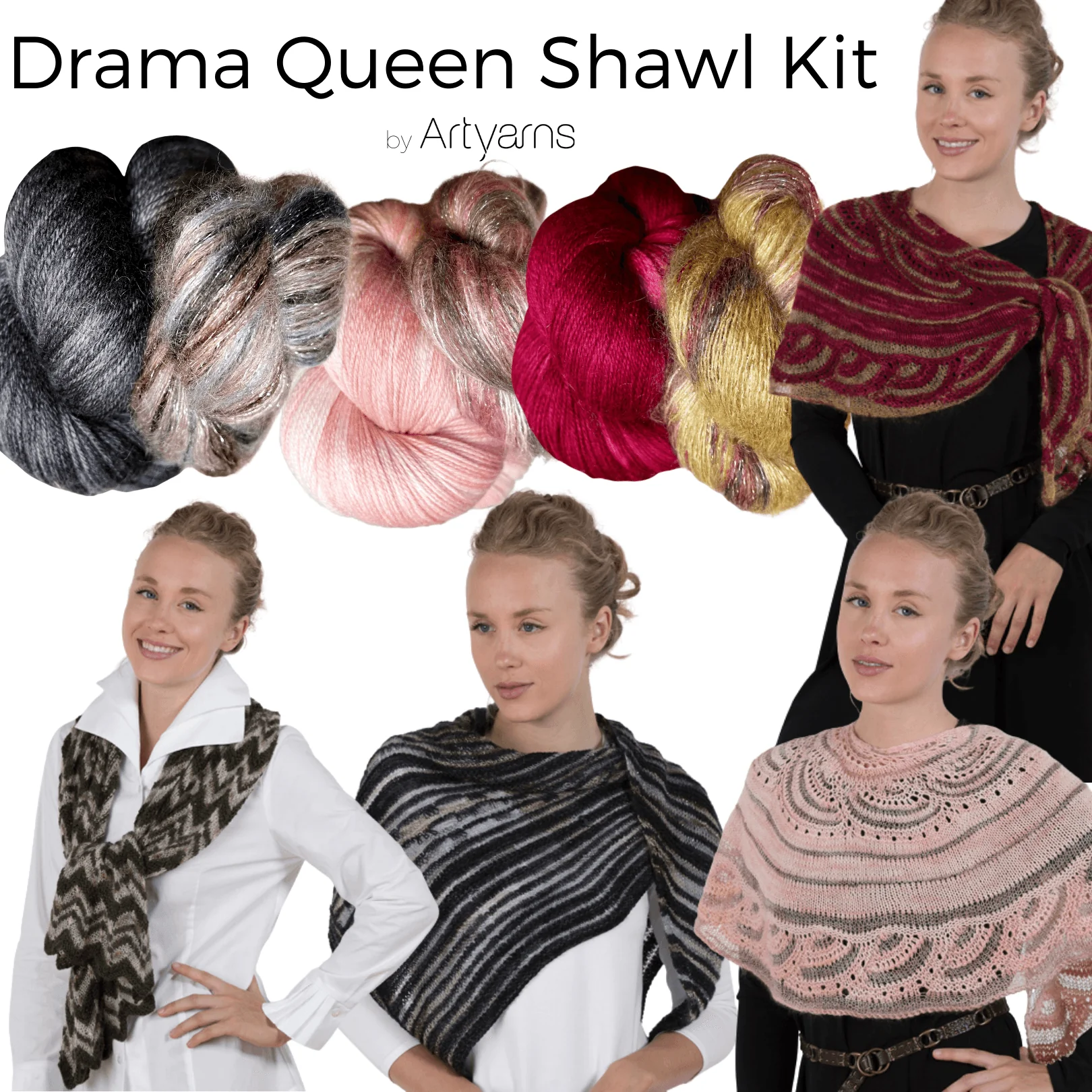 Drama Queen Shawl Kit - Image 2