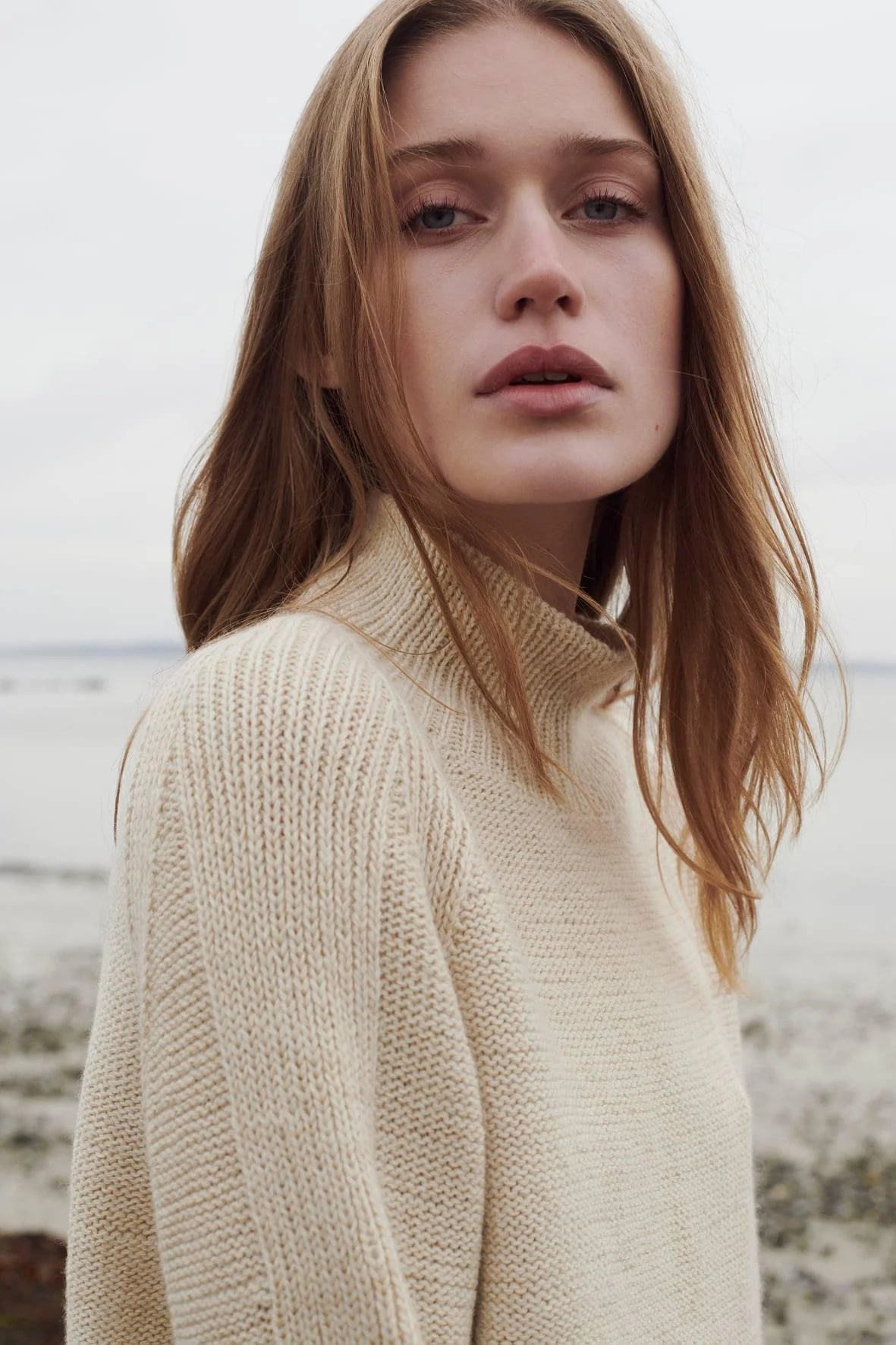 Dune Sweater Pattern by Helga Isager