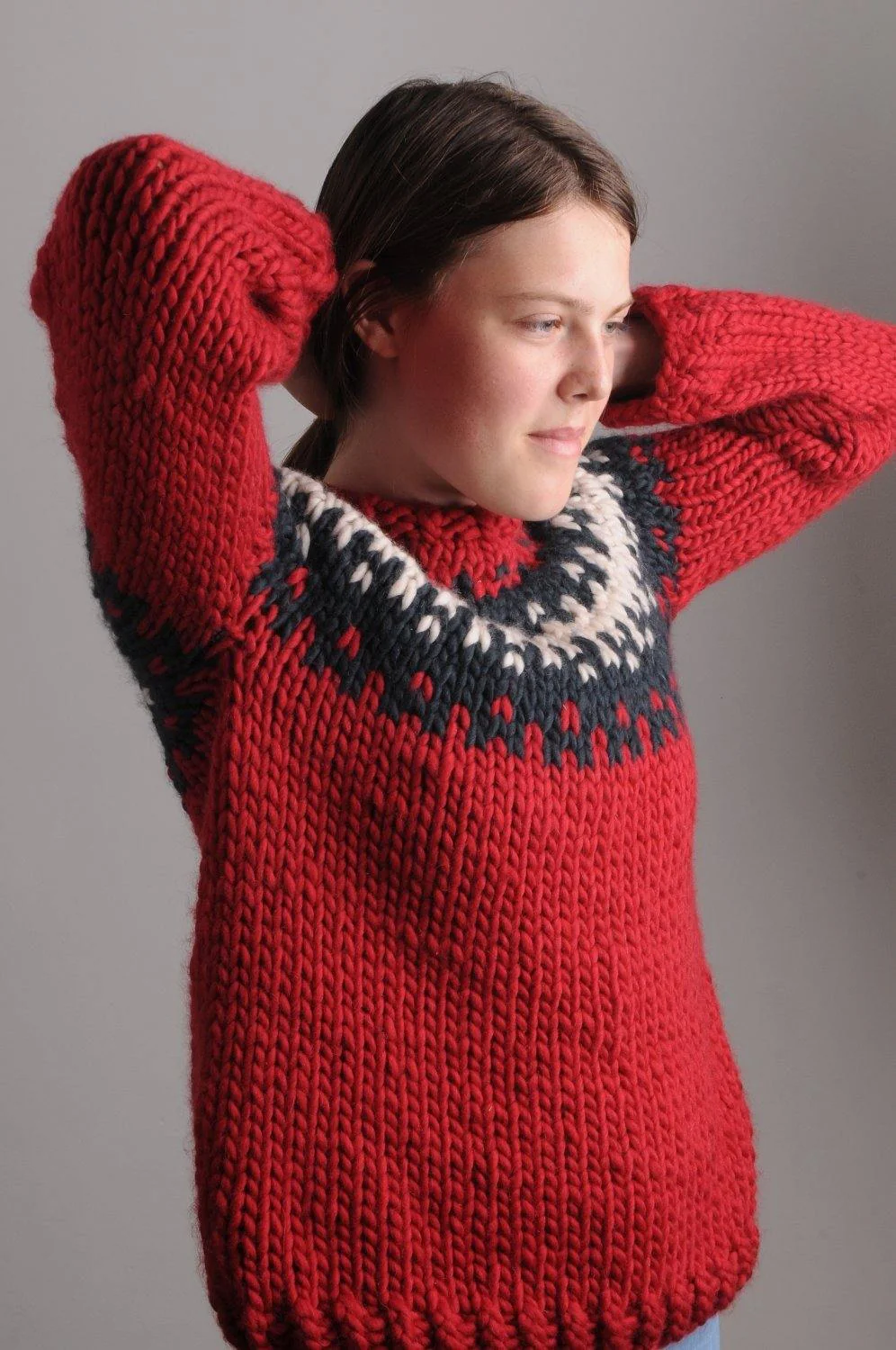 Fairisle Yoke Jumper Pattern - Image 2