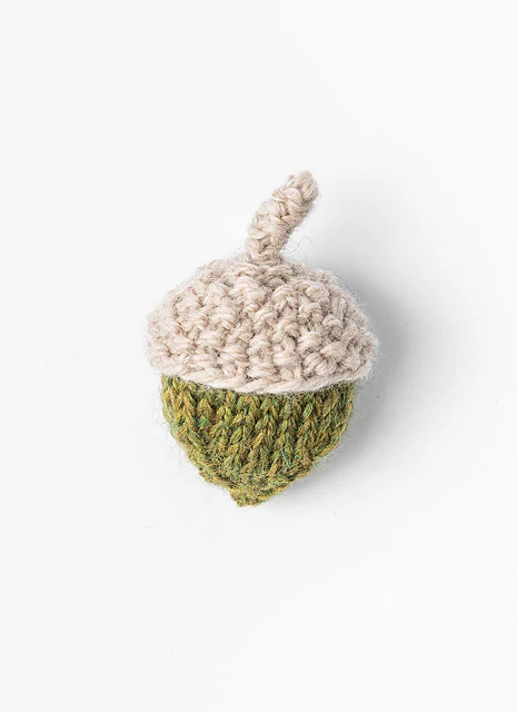 Fall Festival Acorns Kit with Woolstok Mini Skein Bundles - Image 3