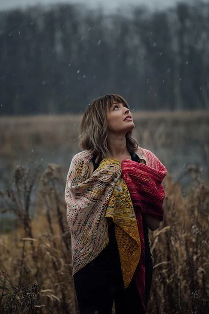 Find Your Fade Shawl Pattern