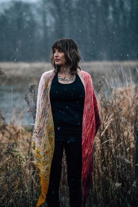 Find Your Fade Shawl Pattern - Image 3