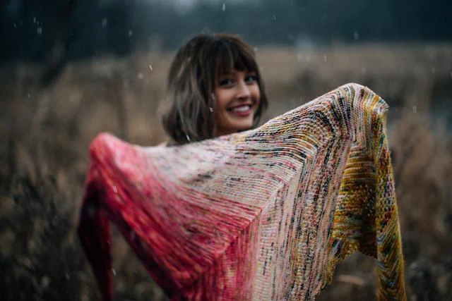 Find Your Fade Shawl Pattern - Image 5