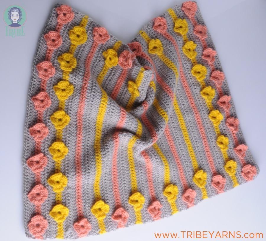 Flower Baby Blanket CROCHET Pattern - Image 2