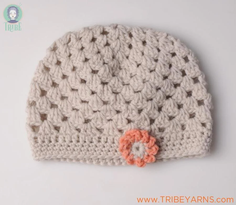 Flower Hat CROCHET Pattern