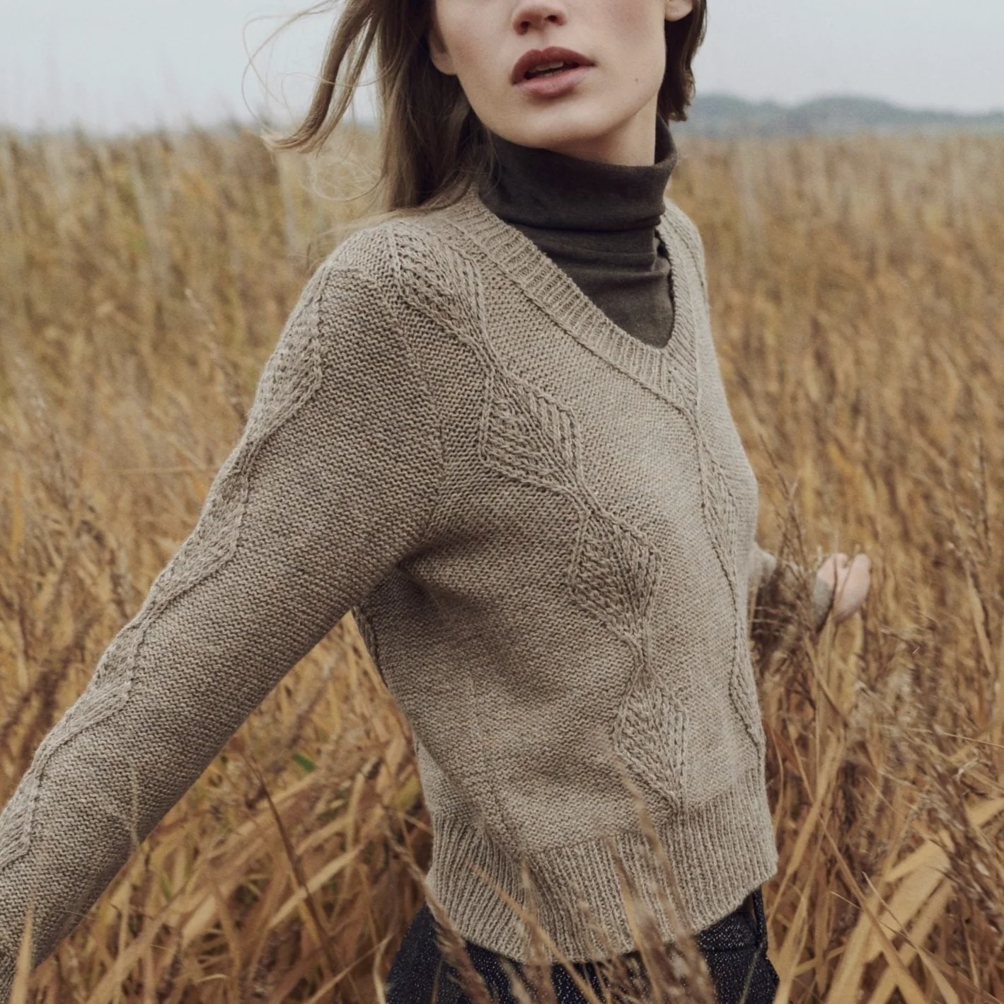 Forest Sweater Pattern by Helga Isager