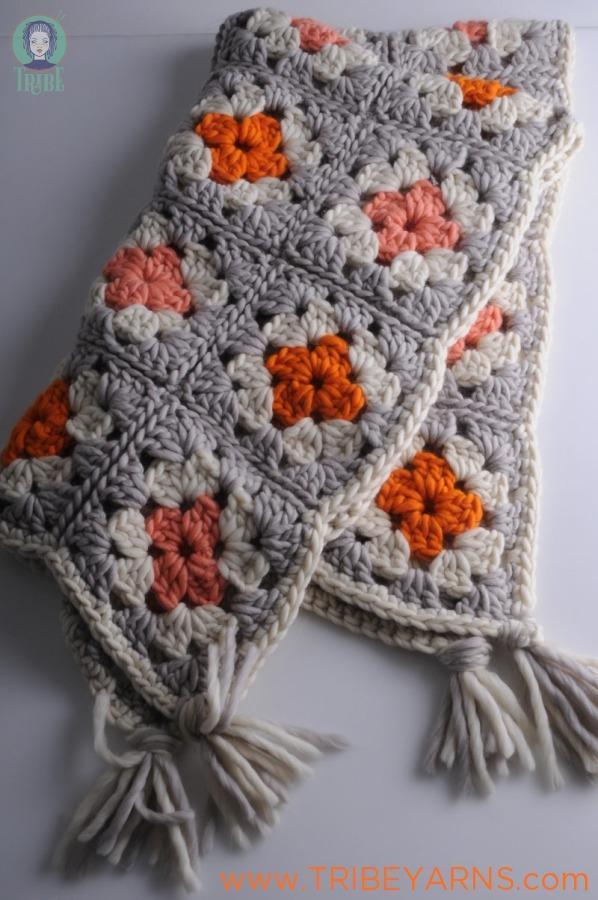 Giant Granny Blanket CROCHET Pattern
